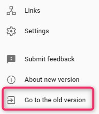 旧サーチコンソール画面への行き方