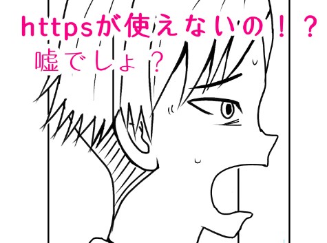 httpsが使えないの？